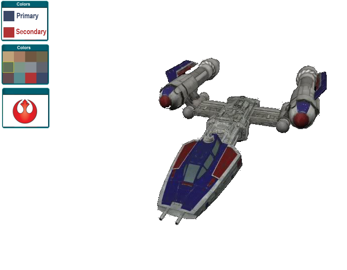 Loading Rebel y-wing